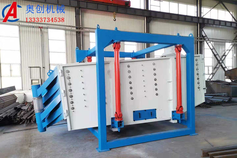 方形搖擺篩的結構    