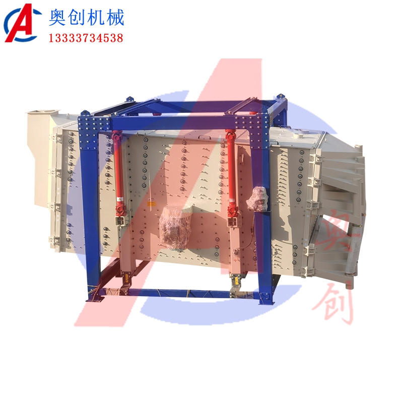 搖擺篩在化工行業碳酸鈣的使用